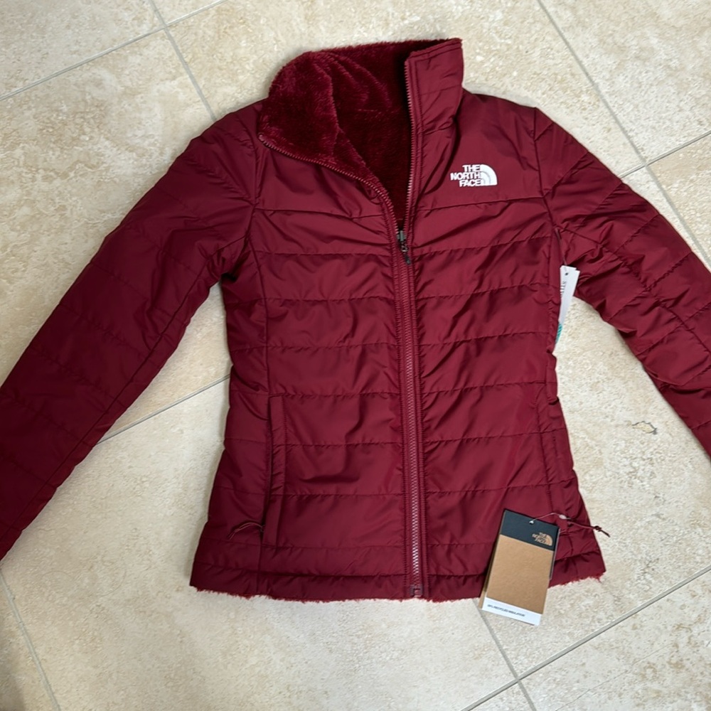 The north face fleece/puffer jacket